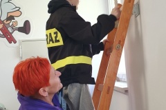 Internat z wizytą u strażaków